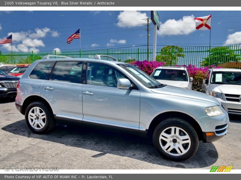 Blue Silver Metallic / Anthracite 2005 Volkswagen Touareg V8