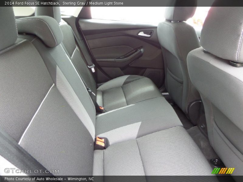 Sterling Gray / Medium Light Stone 2014 Ford Focus SE Hatchback