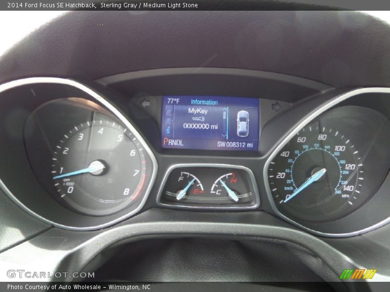 Sterling Gray / Medium Light Stone 2014 Ford Focus SE Hatchback