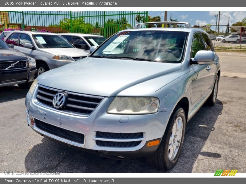Blue Silver Metallic / Anthracite 2005 Volkswagen Touareg V8