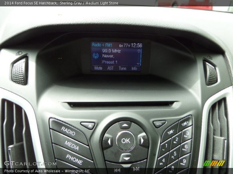 Sterling Gray / Medium Light Stone 2014 Ford Focus SE Hatchback