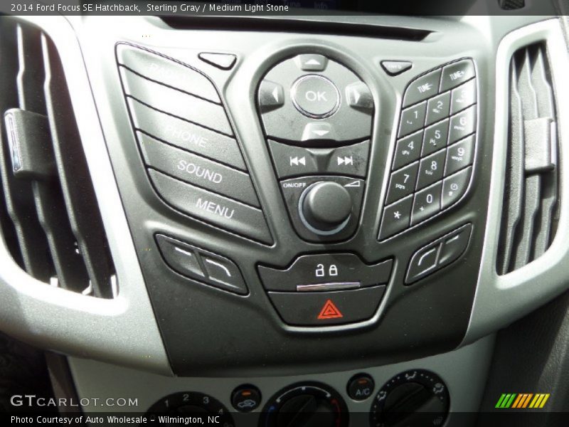 Sterling Gray / Medium Light Stone 2014 Ford Focus SE Hatchback