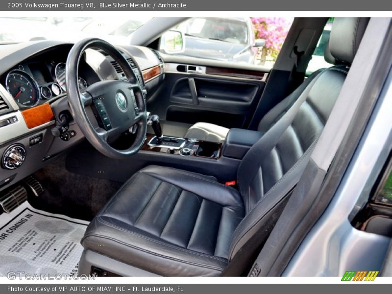 Blue Silver Metallic / Anthracite 2005 Volkswagen Touareg V8
