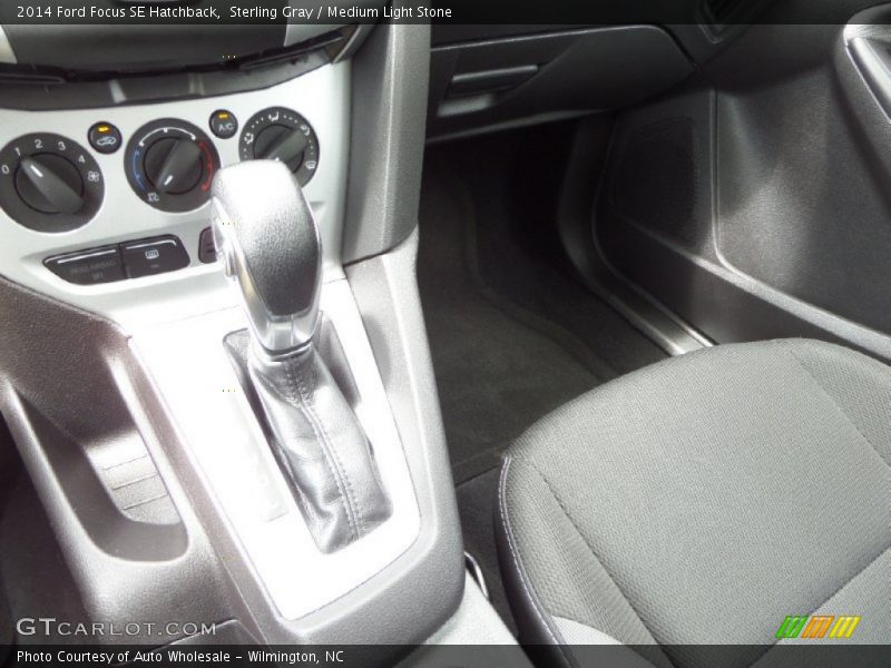 Sterling Gray / Medium Light Stone 2014 Ford Focus SE Hatchback