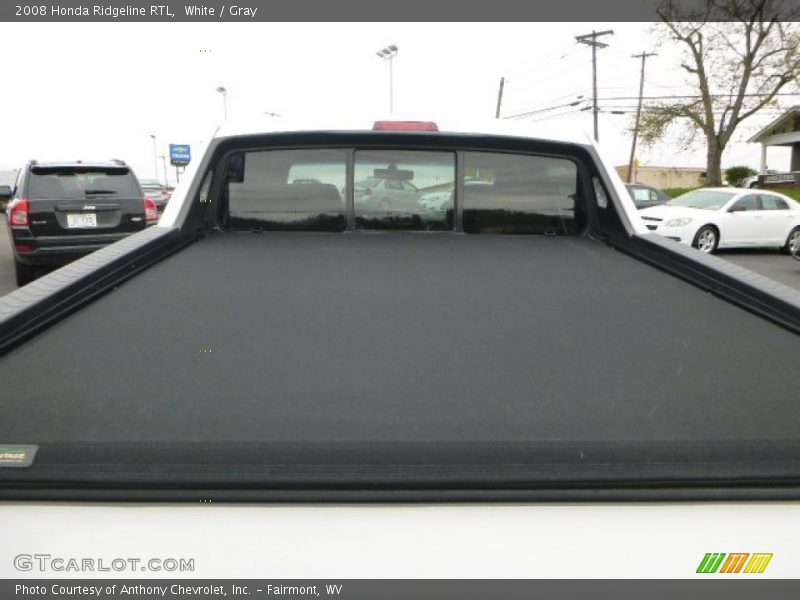 White / Gray 2008 Honda Ridgeline RTL