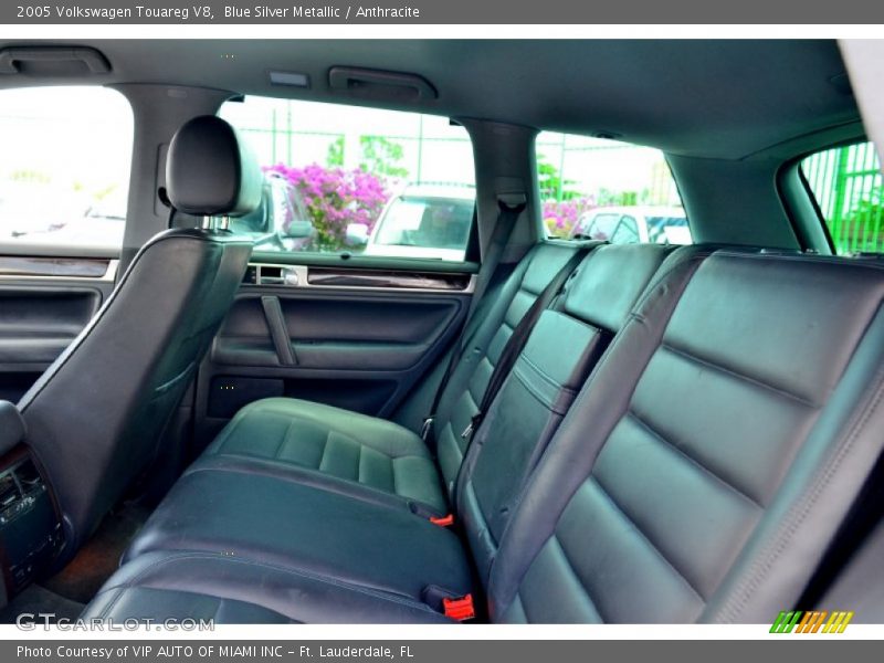 Rear Seat of 2005 Touareg V8