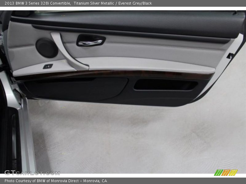 Titanium Silver Metallic / Everest Grey/Black 2013 BMW 3 Series 328i Convertible