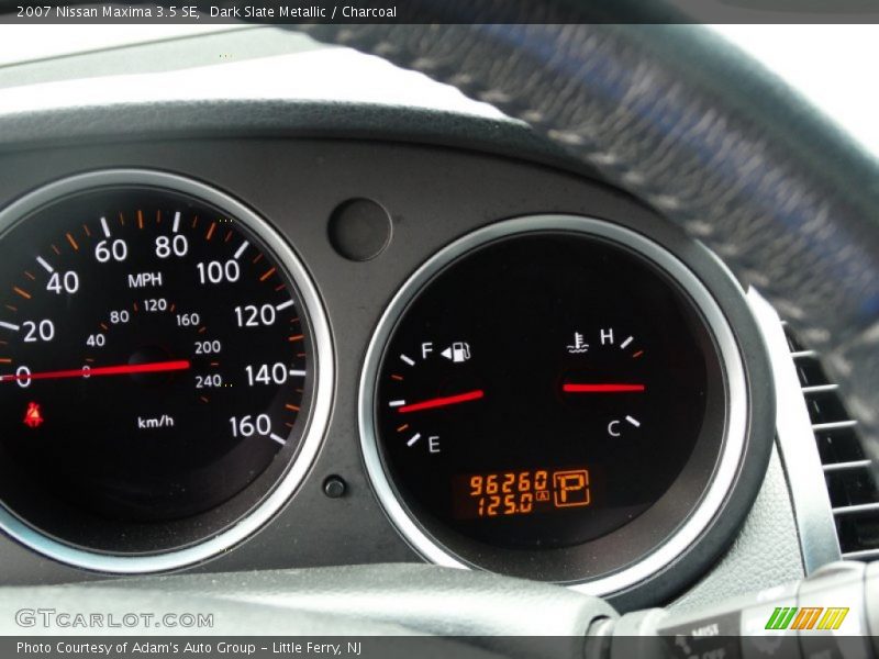 Dark Slate Metallic / Charcoal 2007 Nissan Maxima 3.5 SE