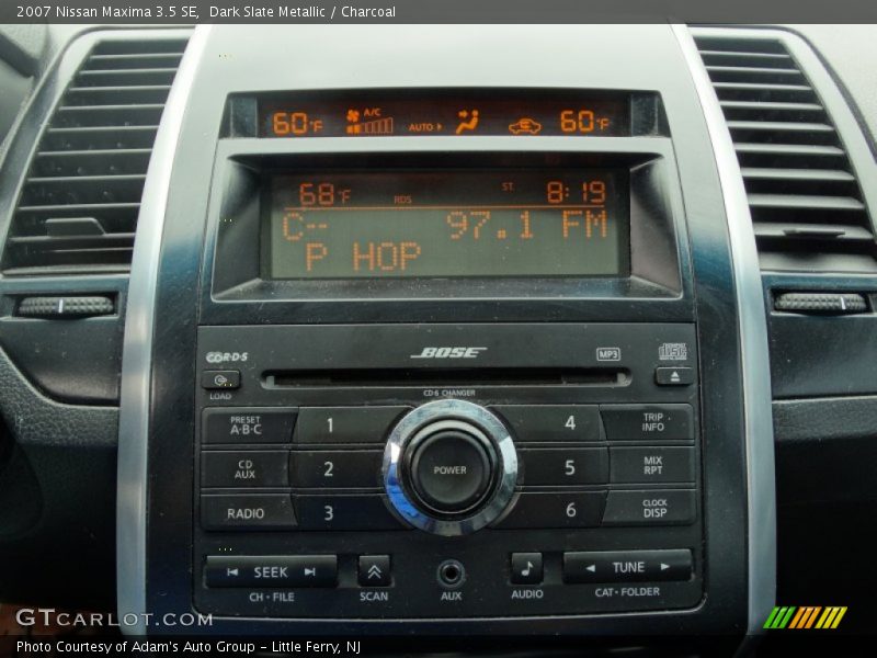Dark Slate Metallic / Charcoal 2007 Nissan Maxima 3.5 SE
