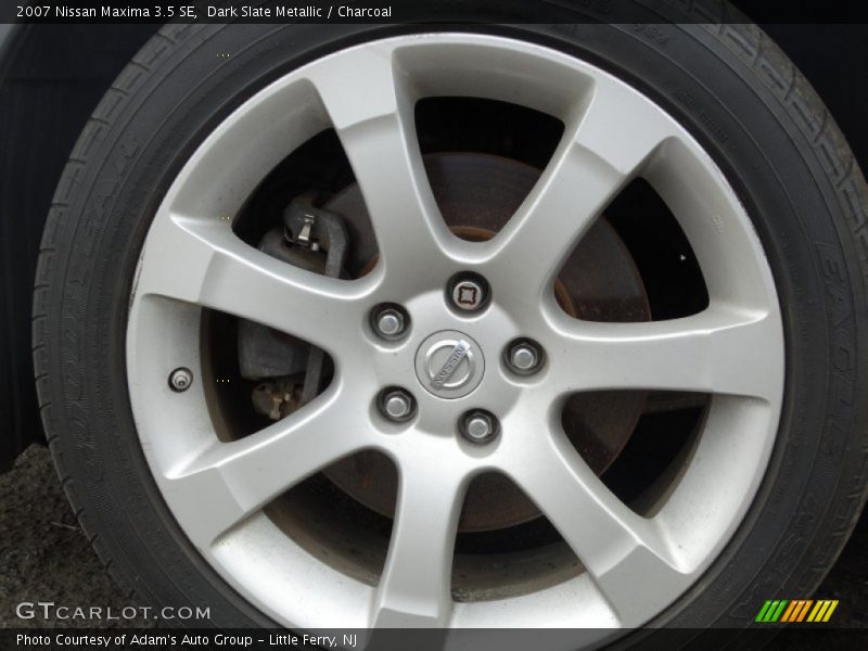 Dark Slate Metallic / Charcoal 2007 Nissan Maxima 3.5 SE