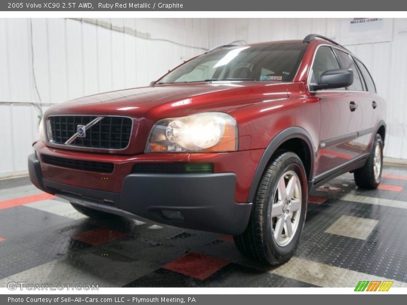 Ruby Red Metallic / Graphite 2005 Volvo XC90 2.5T AWD