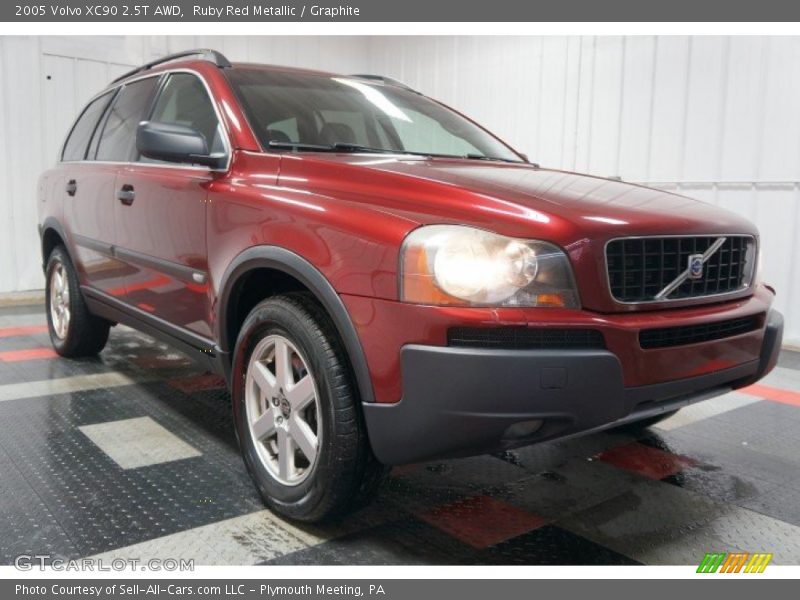 Ruby Red Metallic / Graphite 2005 Volvo XC90 2.5T AWD