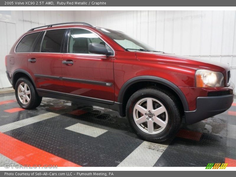 Ruby Red Metallic / Graphite 2005 Volvo XC90 2.5T AWD