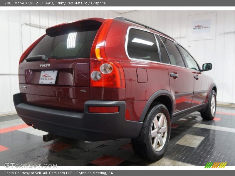 Ruby Red Metallic / Graphite 2005 Volvo XC90 2.5T AWD