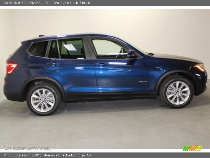  2015 X3 sDrive28i Deep Sea Blue Metallic