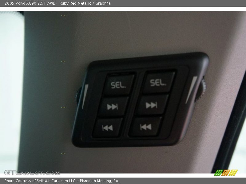 Ruby Red Metallic / Graphite 2005 Volvo XC90 2.5T AWD