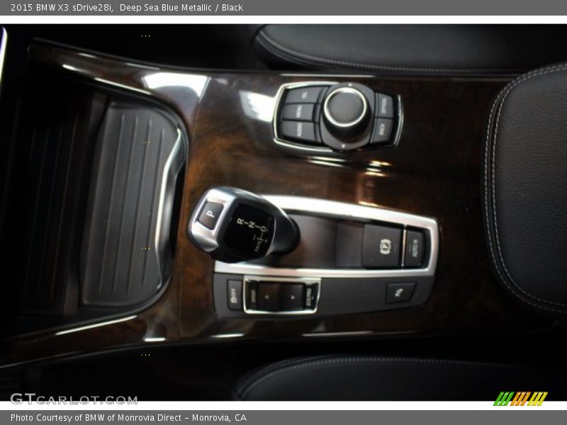 Deep Sea Blue Metallic / Black 2015 BMW X3 sDrive28i