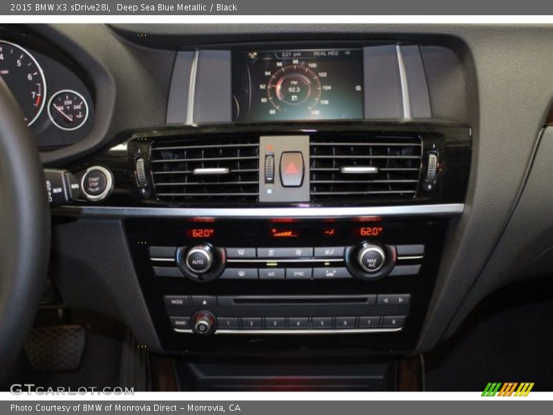 Controls of 2015 X3 sDrive28i