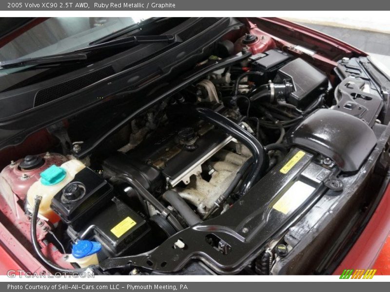 Ruby Red Metallic / Graphite 2005 Volvo XC90 2.5T AWD