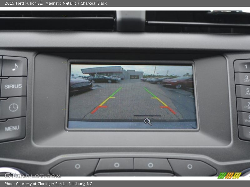 Magnetic Metallic / Charcoal Black 2015 Ford Fusion SE