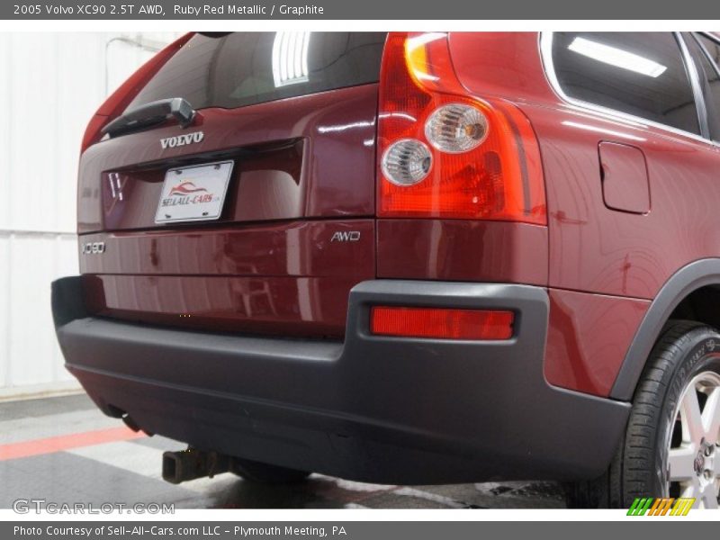 Ruby Red Metallic / Graphite 2005 Volvo XC90 2.5T AWD