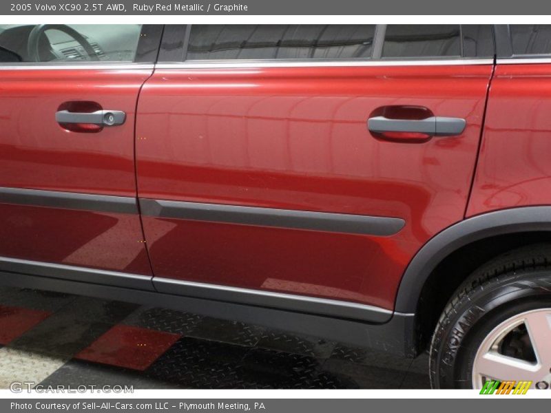 Ruby Red Metallic / Graphite 2005 Volvo XC90 2.5T AWD