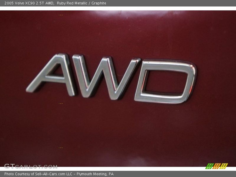 Ruby Red Metallic / Graphite 2005 Volvo XC90 2.5T AWD