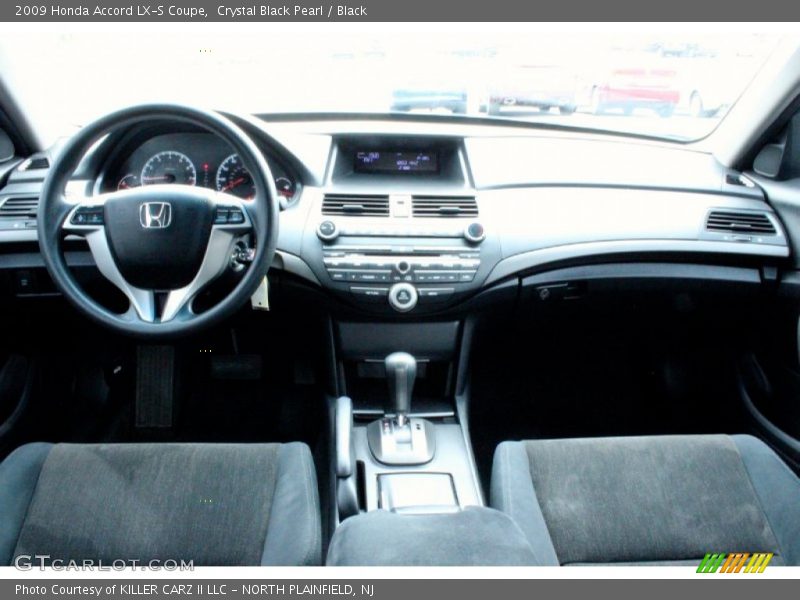Crystal Black Pearl / Black 2009 Honda Accord LX-S Coupe
