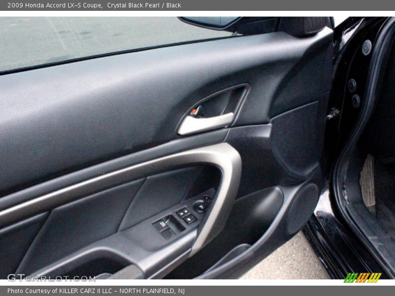 Crystal Black Pearl / Black 2009 Honda Accord LX-S Coupe