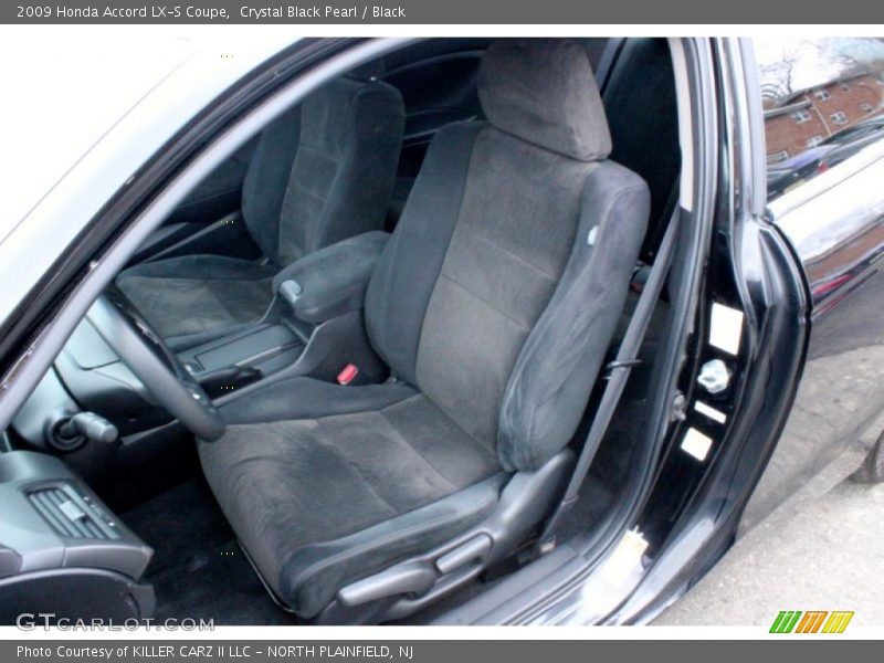 Crystal Black Pearl / Black 2009 Honda Accord LX-S Coupe