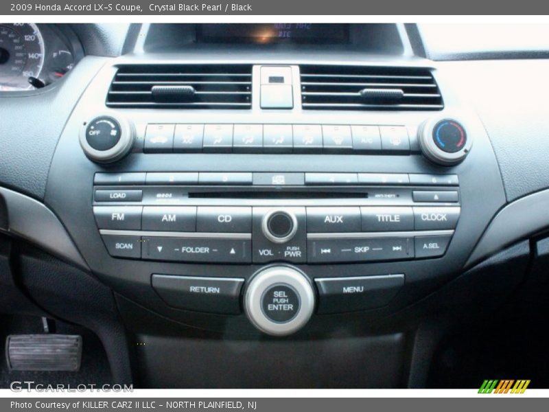 Crystal Black Pearl / Black 2009 Honda Accord LX-S Coupe