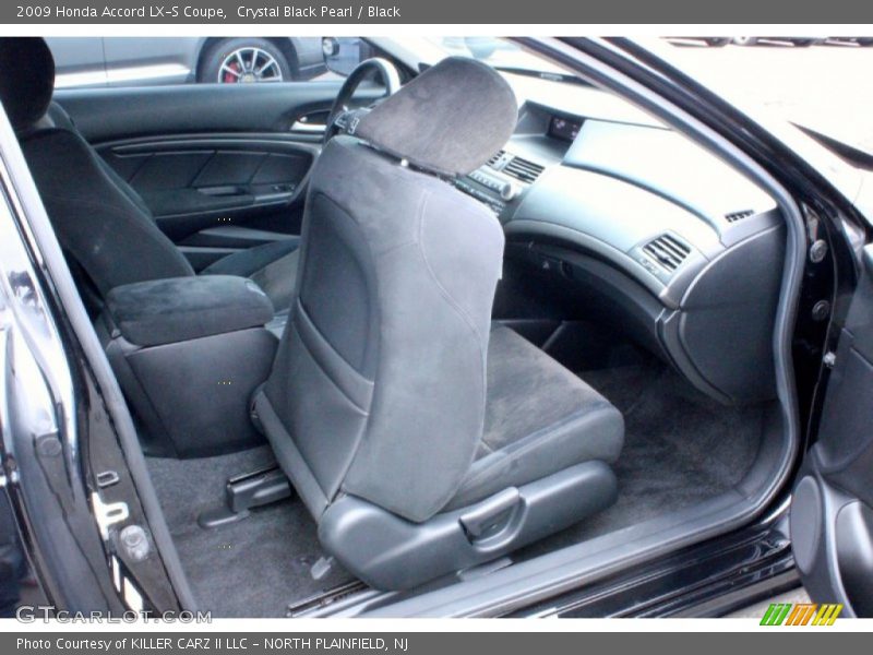 Crystal Black Pearl / Black 2009 Honda Accord LX-S Coupe