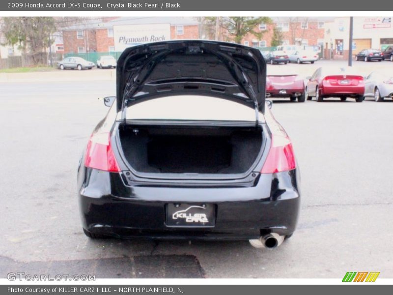 Crystal Black Pearl / Black 2009 Honda Accord LX-S Coupe