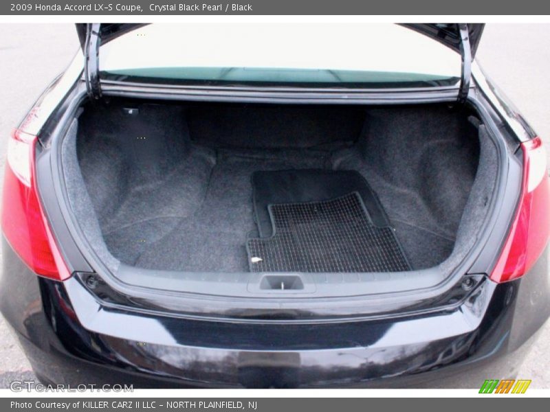 Crystal Black Pearl / Black 2009 Honda Accord LX-S Coupe