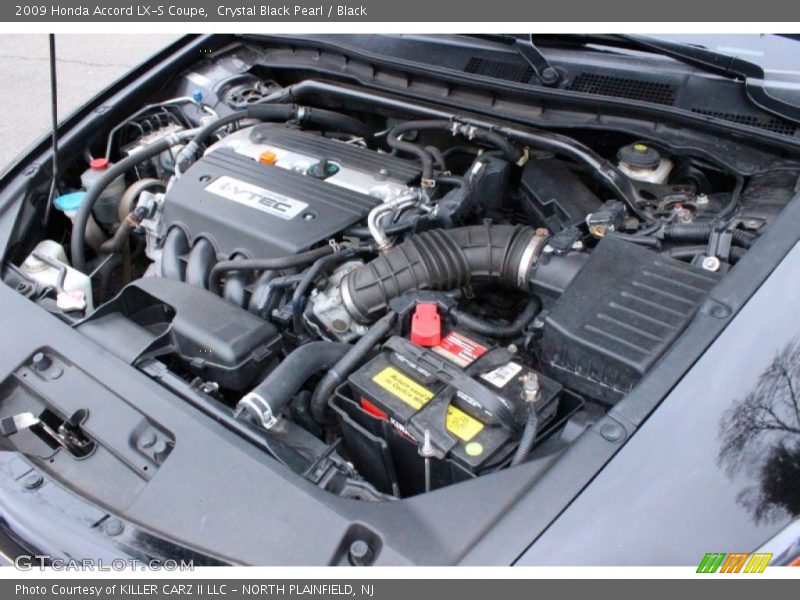 Crystal Black Pearl / Black 2009 Honda Accord LX-S Coupe