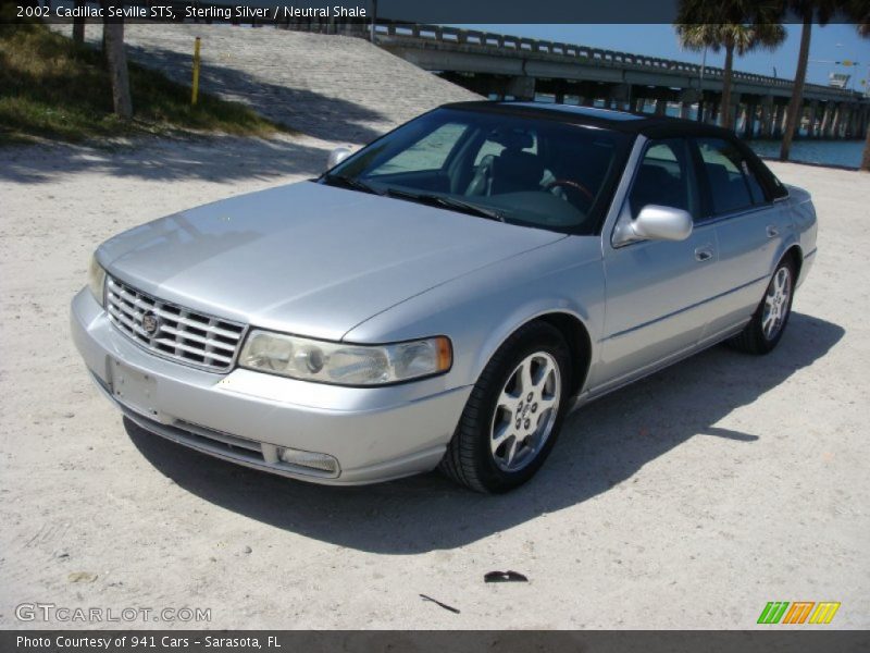 Sterling Silver / Neutral Shale 2002 Cadillac Seville STS