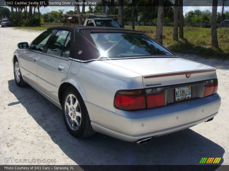 Sterling Silver / Neutral Shale 2002 Cadillac Seville STS