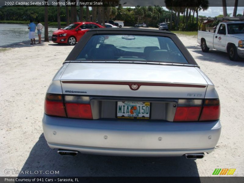 Sterling Silver / Neutral Shale 2002 Cadillac Seville STS