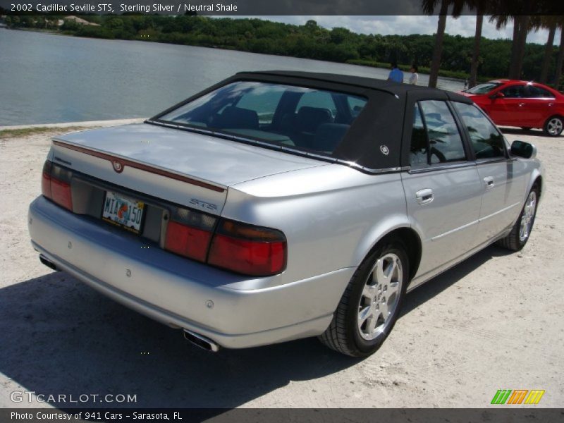 Sterling Silver / Neutral Shale 2002 Cadillac Seville STS