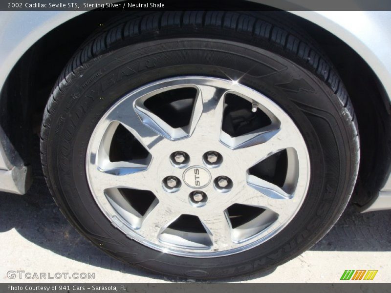 Sterling Silver / Neutral Shale 2002 Cadillac Seville STS