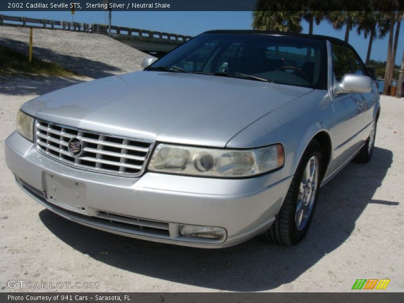 Sterling Silver / Neutral Shale 2002 Cadillac Seville STS