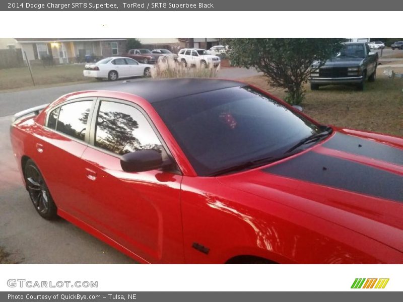 TorRed / SRT8 Superbee Black 2014 Dodge Charger SRT8 Superbee