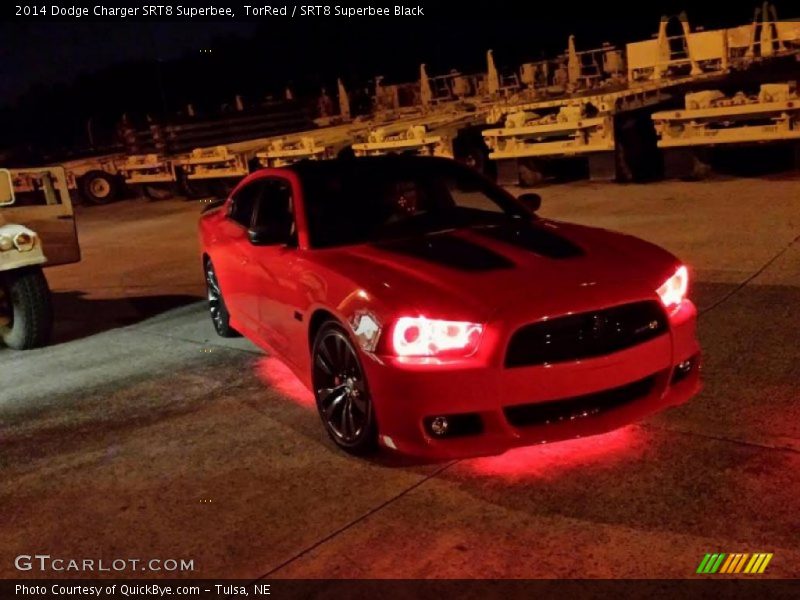 TorRed / SRT8 Superbee Black 2014 Dodge Charger SRT8 Superbee