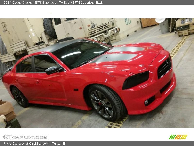 TorRed / SRT8 Superbee Black 2014 Dodge Charger SRT8 Superbee