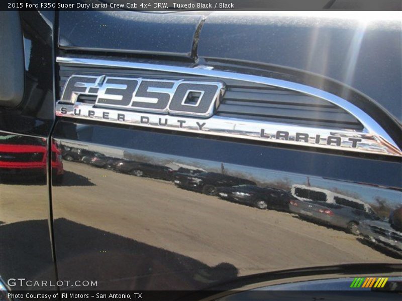 Tuxedo Black / Black 2015 Ford F350 Super Duty Lariat Crew Cab 4x4 DRW
