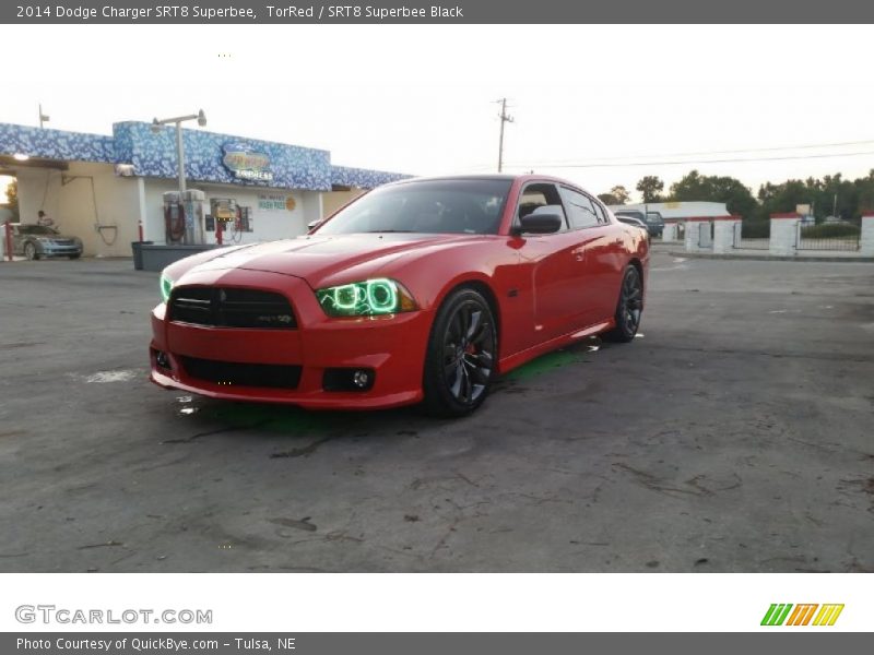 TorRed / SRT8 Superbee Black 2014 Dodge Charger SRT8 Superbee