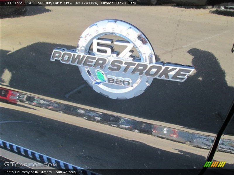 Tuxedo Black / Black 2015 Ford F350 Super Duty Lariat Crew Cab 4x4 DRW