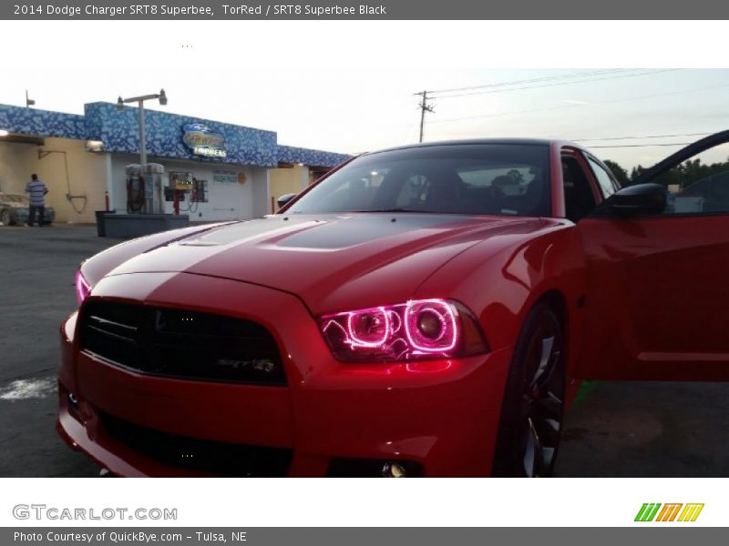 TorRed / SRT8 Superbee Black 2014 Dodge Charger SRT8 Superbee