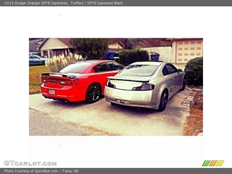 TorRed / SRT8 Superbee Black 2014 Dodge Charger SRT8 Superbee