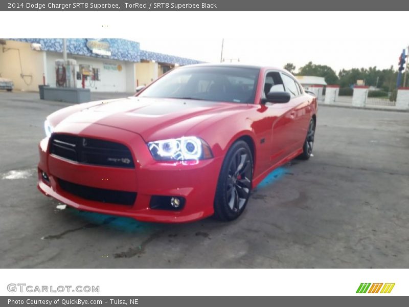 TorRed / SRT8 Superbee Black 2014 Dodge Charger SRT8 Superbee